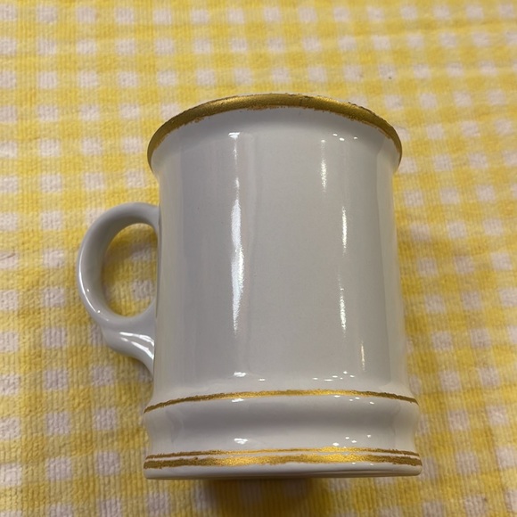 New Williams-Sonoma “A” coffee mug 4.5” tall, 3.75” diameter - Picture 2 of 5
